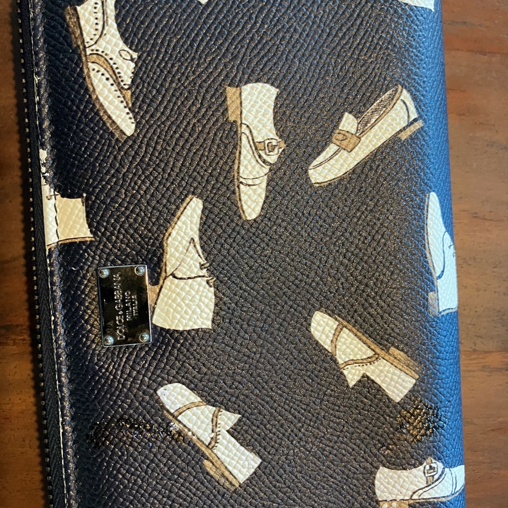 Dolce & Gabbana Limited Edition Yellow and Dark blue Wallet RARE - Picture 12 of 14